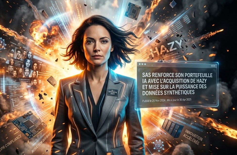 SAS renforce son portefeuille IA avec l'acquisition de Hazy et mise sur la puissance des données synthétiques