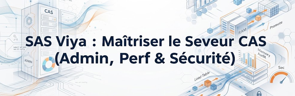 SAS Viya : Maîtriser le Serveur CAS (Admin, Perf & Sécurité)