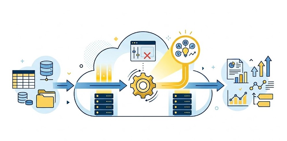 Schéma conceptuel de l'exemple : Application du modèle de concept de base