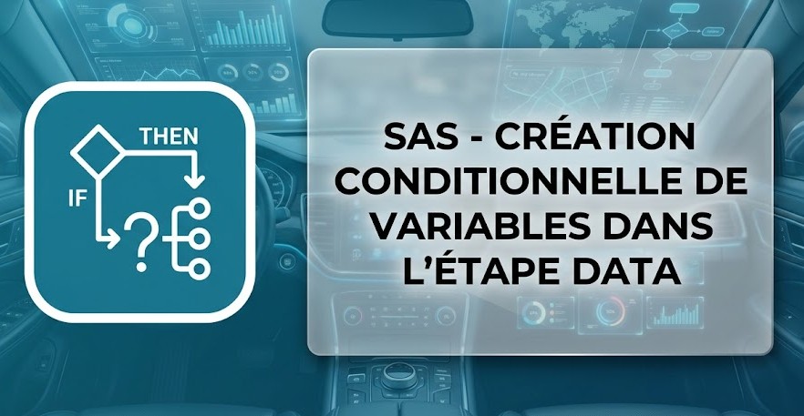 SAS - Création conditionnelle de variables dans l'étape DATA