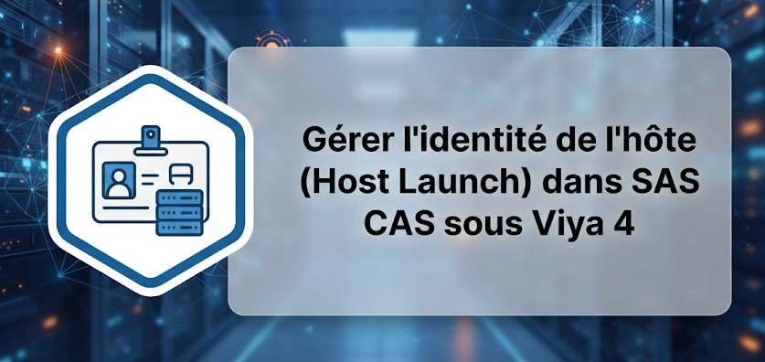 Illustration : Gérer l'identité de l'hôte (Host Launch) dans SAS CAS sous Viya 4