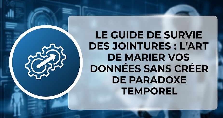 Le guide de survie des jointures : L'art de marier vos données sans créer de paradoxe temporel