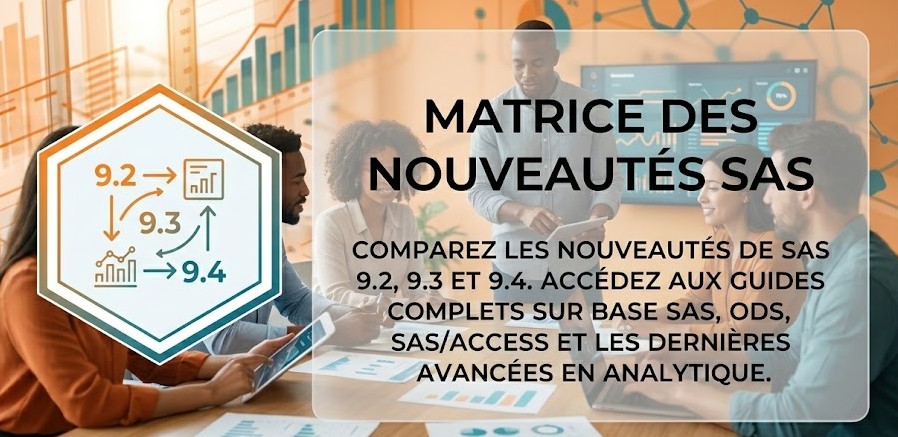 Matrice des nouveautés SAS