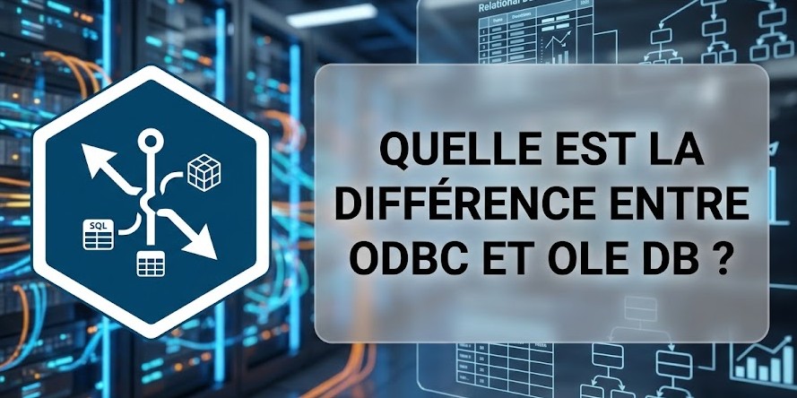 Quelle est la différence entre ODBC et OLE DB ?