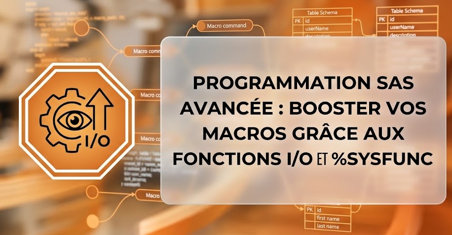 Programmation SAS Avancée : Booster vos Macros grâce aux fonctions I/O et %SYSFUNC