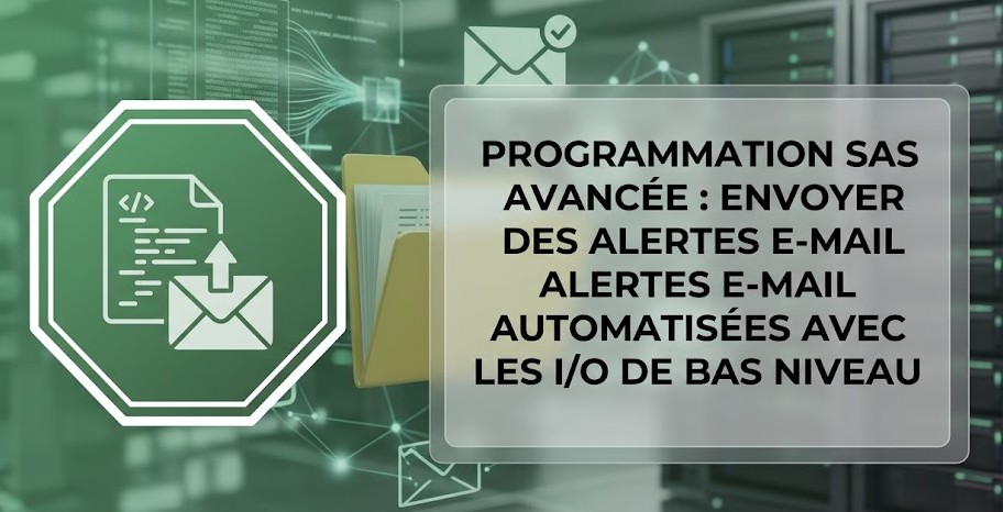 Programmation SAS Avancée : Envoyer des alertes e-mail automatisées avec les I/O de bas niveau