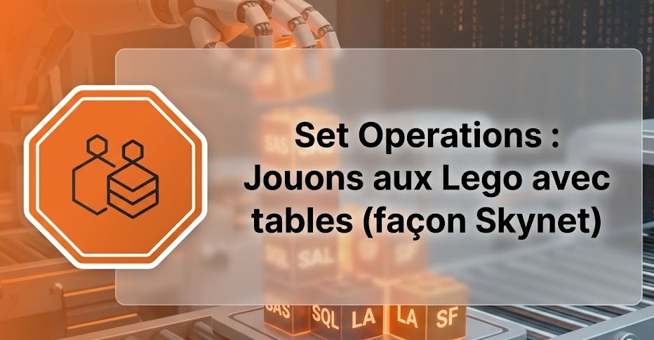 Illustration : Set Operations : Jouons aux Lego avec vos tables (façon Skynet)