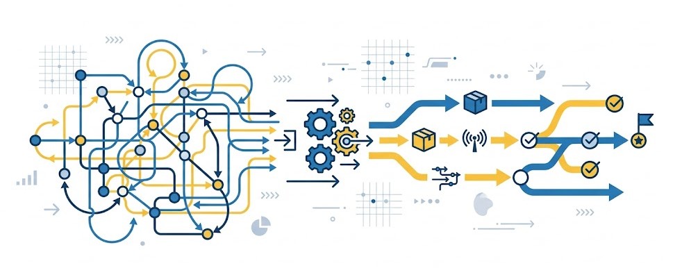 Mon réseau est chaotique avec des flux orientés et des multi-liens : l'action cycle est-elle capable de modéliser cette complexité ?
